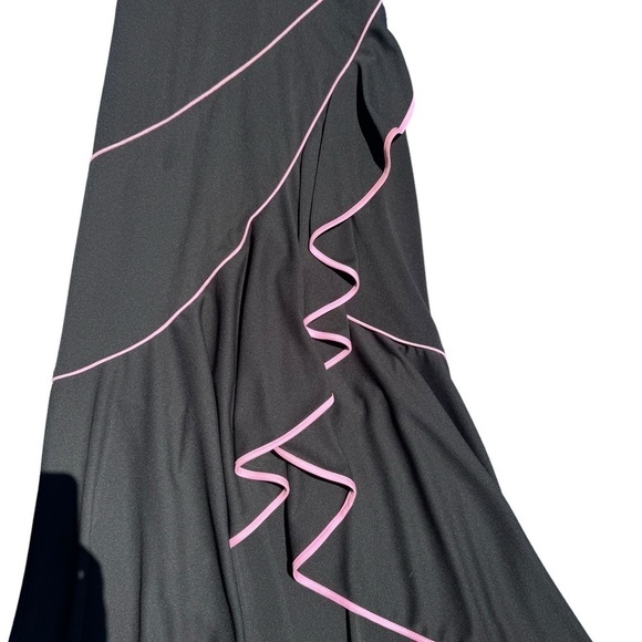 VTG 90s Blondie Nites by‎ Jaslene halter dress sz 3 - Picture 6 of 10